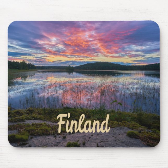 Finland Helsinki Northern Europe Mouse Pad (Front)