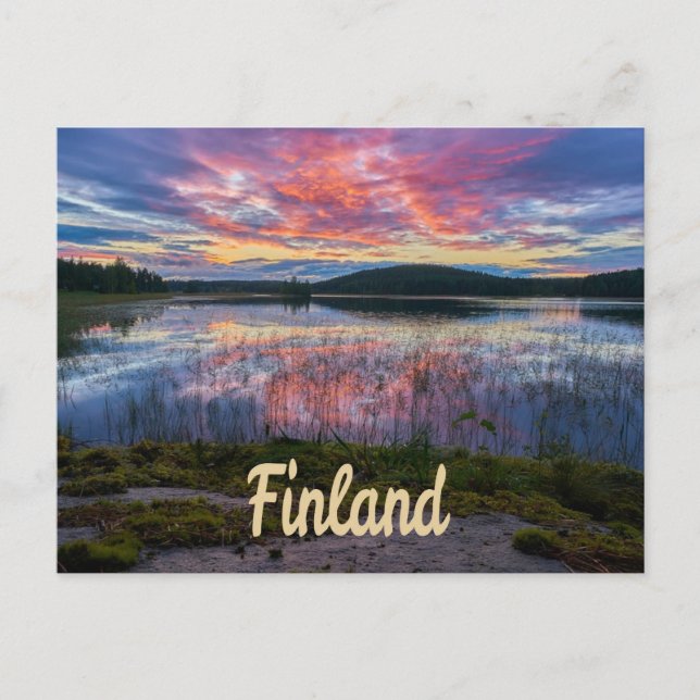 Finland Helsinki Northern Europe Postcard (Front)