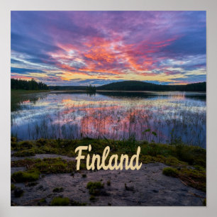 Finland Helsinki Northern Europe Poster