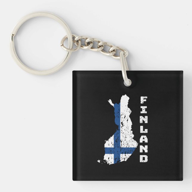 Finland Key Ring (Front)