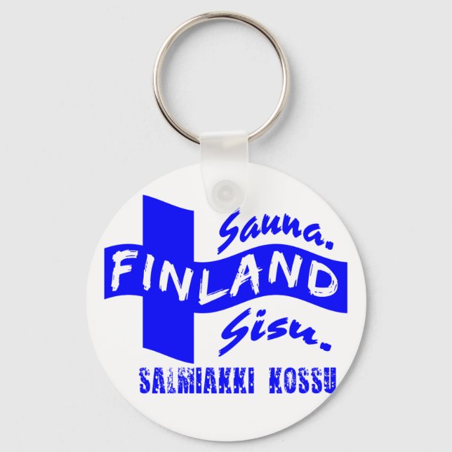 Finland keychain (Front)