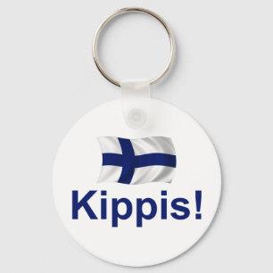Finland Kippis! (Cheers!) Key Ring