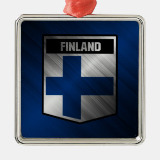 Finland Metal Tree Decoration