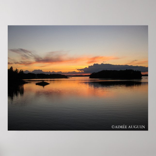 Finland Midnight Sun Poster (Front)