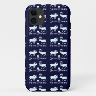 Finland Moose & Reindeer iPhone case-mate Case