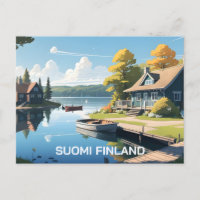 Finland Nature Illustration