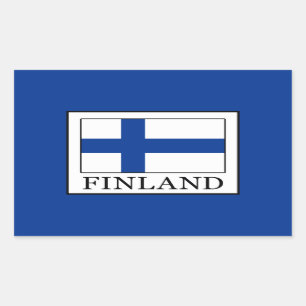 Finland Rectangular Sticker