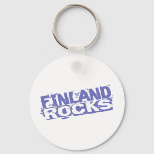 Finland Rocks Key Ring