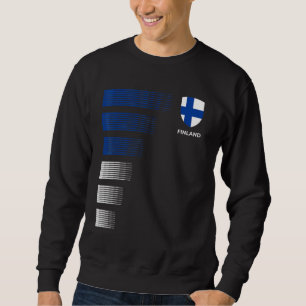 Finland Soccer Jersey Sweatshirt