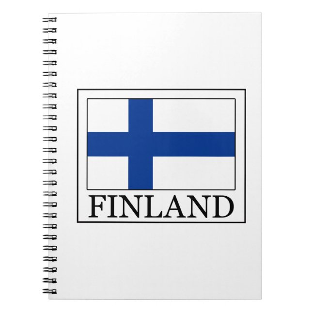 Finland Spiral Notebook (Front)