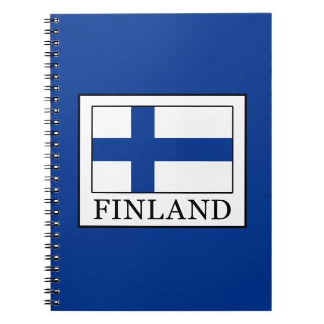 Finland Spiral Notebook (Front)