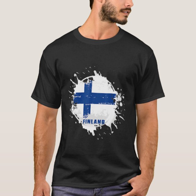 Finland Splash T-Shirt (Front)