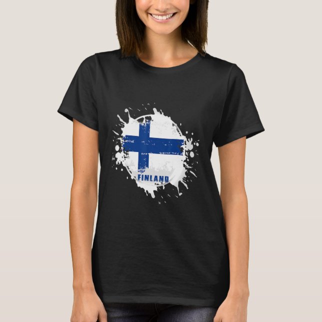 Finland Splash T-Shirt (Front)