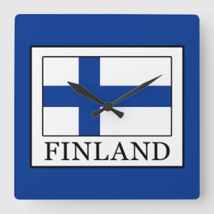 Finland Square Wall Clock