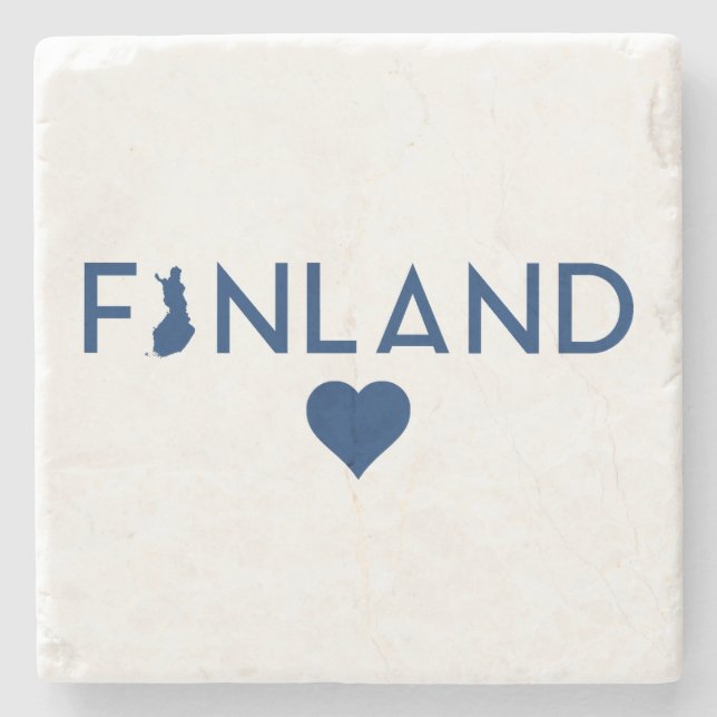 Finland  stone coaster (Front)