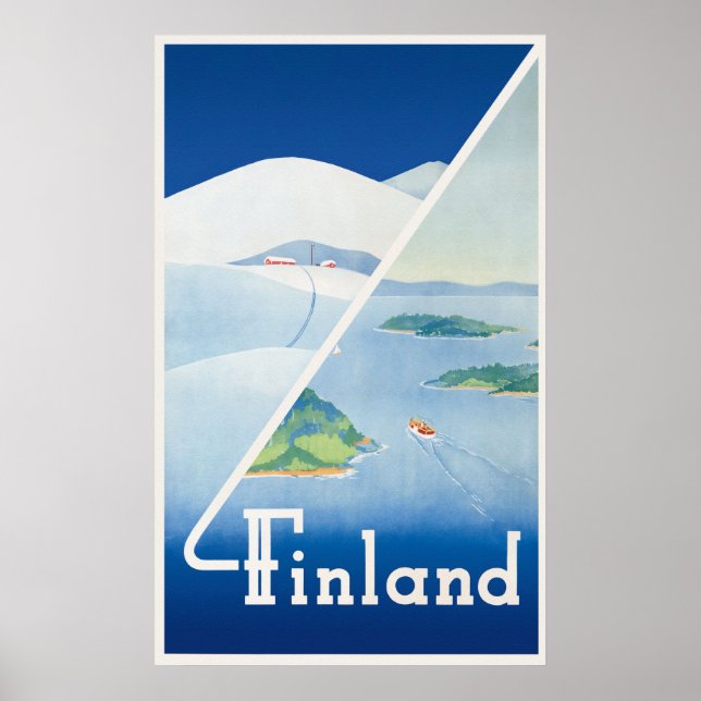 Finland: Summer & Winter Poster (Front)