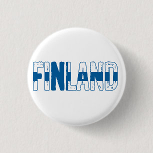 Finland Suomi 3 Cm Round Badge