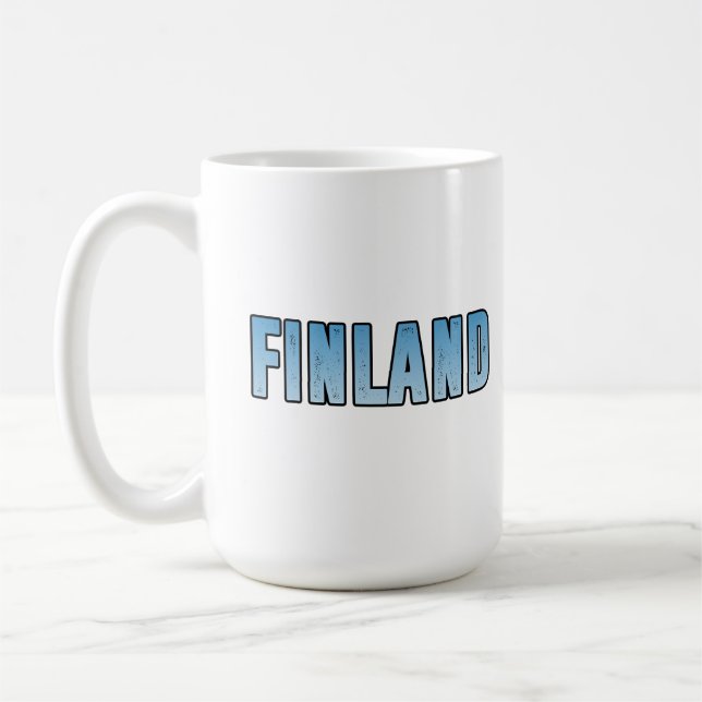 Finland Suomi Coffee Mug (Left)