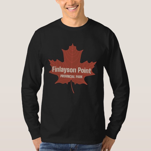 Finlayson Point Provincial Park Ontario Canada Lea T-Shirt (Front)