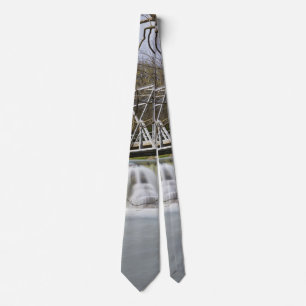 Finley Dam After The Rain Neck Tie