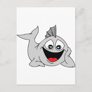 Finley the Friendly Fish Postcard
