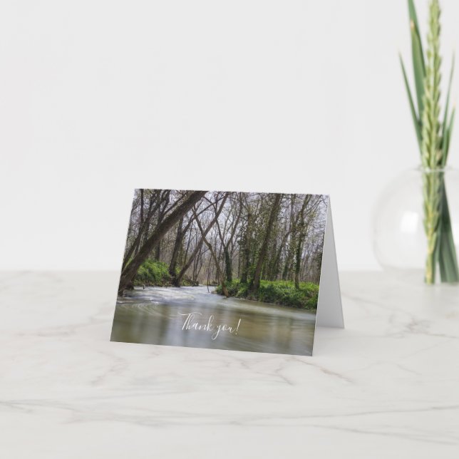 Finley Tranquillity In Spring Time Thank You Card (Front)