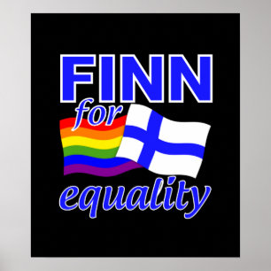 Finn 4 Equality poster
