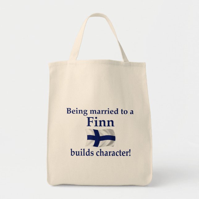 Finn Builds Character Tote Bag (Front)