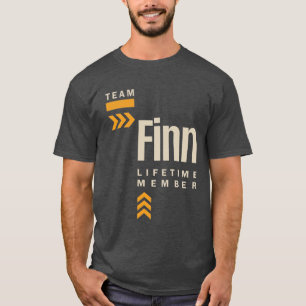 Finn Personalised Name Birthday Gift T-Shirt