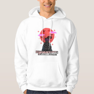 Finn the Pixel Knight – Crimson Moon Hoodie