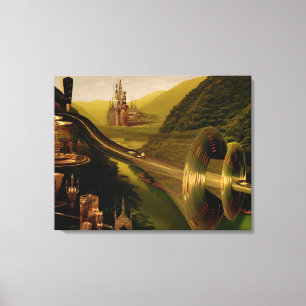 Finn Wrapped Canvas
