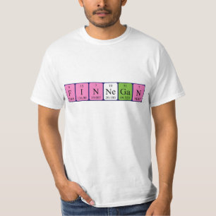 Finnegan periodic table name shirt