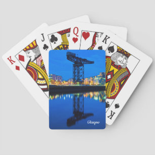 Finnieston Crane, Glasgow, Scotland Playing cards