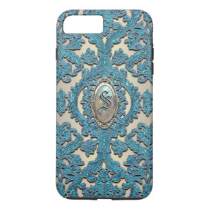 Finnigan Sopra Damask Elegant Monogram Plus Case-Mate iPhone Case