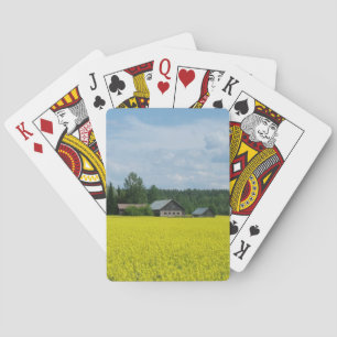 Finnish Countryside custom playing cards