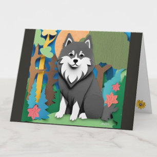 FINNISH-ed Lapphund Card
