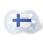 Finnish Flag custom pacifier