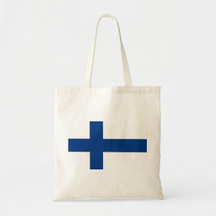 Finnish Flag (Finland) Tote Bag