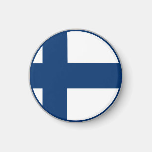 Finnish Flag Magnet
