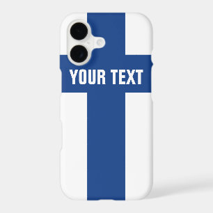 Finnish flag of Finland personalised