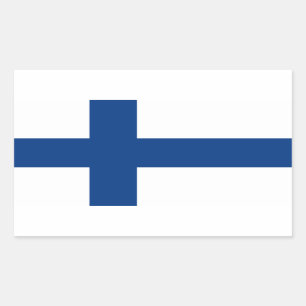 Finnish flag Stickers