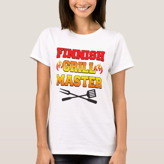 Finnish Grill Master T-Shirt (Front)