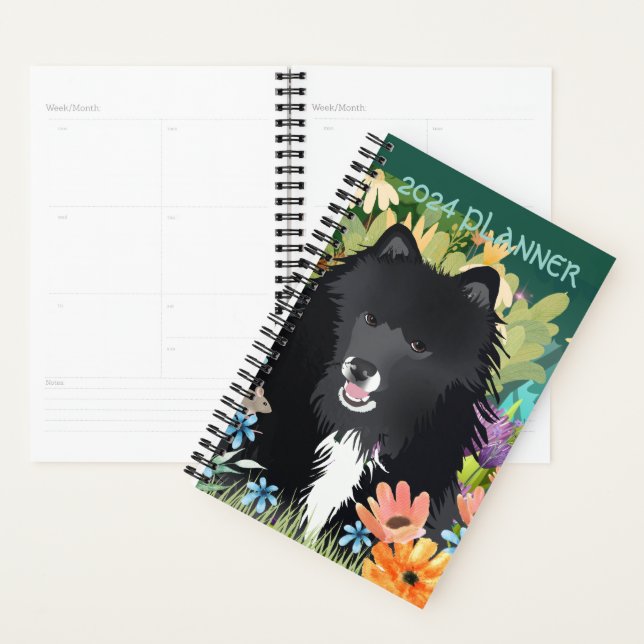 FINNISH LAPPHUND 2024 Daily Planner customise text (Display)
