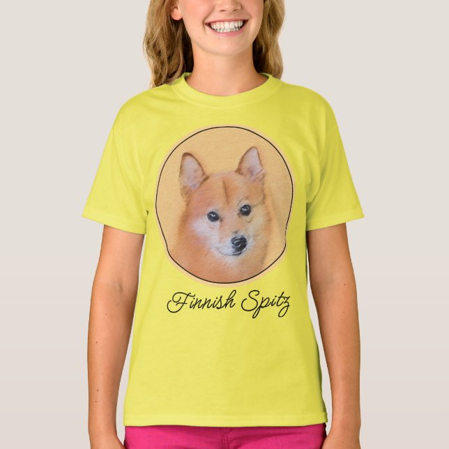 Finnish Lapphund,Finnish,Lapphund,Lapinkoira,Suome T-Shirt (Front)