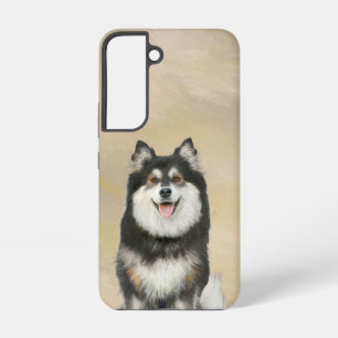 Finnish Lapphund Painting - Cute Original Dog Art Samsung Galaxy Case