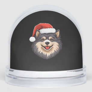 Finnish Lapphund Ugly Sweater Christmas Classic T- Snowglobe