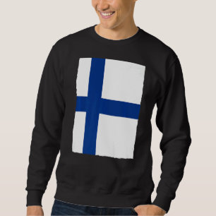 Finnish National Flag Of Finland Sweatshirt