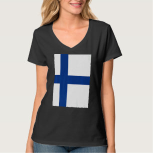 Finnish National Flag Of Finland T-Shirt