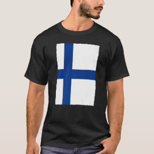 Finnish National Flag Of Finland T-Shirt