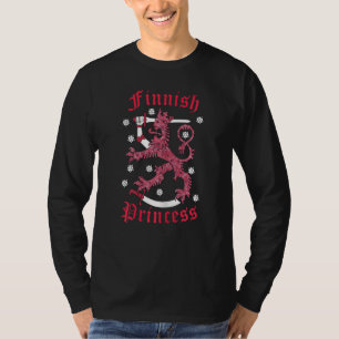 Finnish Princess Finnish Women Finn Ladies Finland T-Shirt